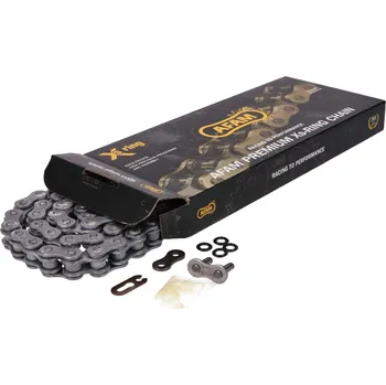 Řetězová sada pro motocykl Řetěz AFAM XS-Ring černý - 520 XLR2 x 106 AFA520XLR2-106