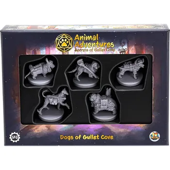 Desková hra Steamforged Games Ltd. Animal Adventures RPG Dogs of Gullet Cove