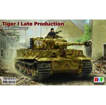 Plastikový model Ryefield model 1/35 Tiger I Late Production