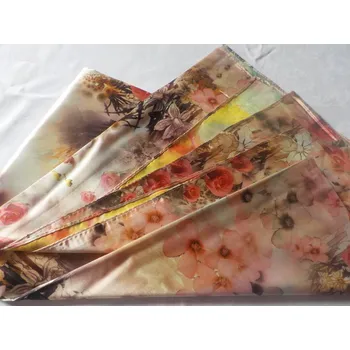 Šála Luxusní delší šála —elegantní květiny 10