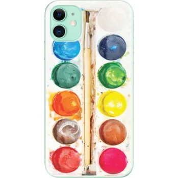 Pouzdro na mobilní telefon Odolné silikonové pouzdro iSaprio - Watercolors - iPhone 11