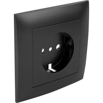 Elektrická zásuvka 90902 TPM – černá