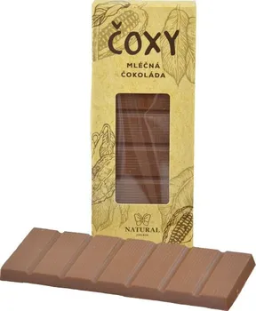 Čokoláda Natural Jihlava Čoxy mléčná čokoláda s xylitolem 50 g