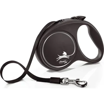 Vodítko pro psa Flexi Black Design L pásek 5 m/50 kg