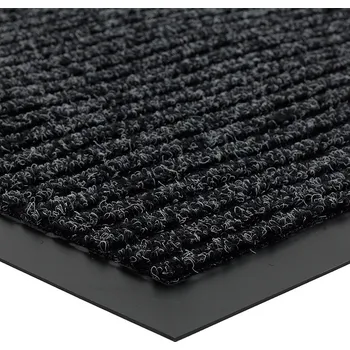 Černá vstupní rohož FLOMA Everton - 40 x 60 x 0,6 cm