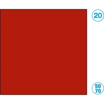 Kancelářský papír Papír barevný 50 x 70cm červený