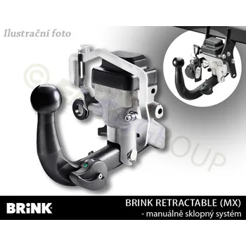 Tažné zařízení Tažné zařízení Audi A6 sedan 2018-, sklopné, BRINK