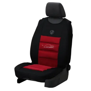 Potah sedadla AutoMega Potah na 1 sedadlo Ergonomic Leather červený