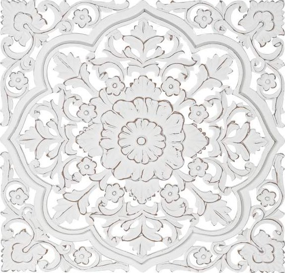 Dekorace na zeď "MANDALA" 90x4x90cm