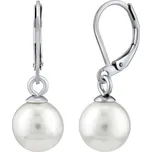 Oblíbené perlové náušnice z chirurgické oceli KMM96490