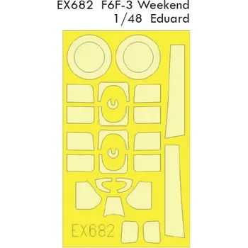 Plastikový model Mask 1/48 F6F-3 Weekend (EDU)