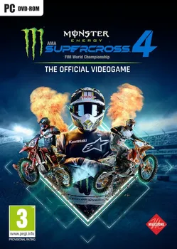 Počítačová hra Monster Energy Supercross 4 PC krabicová verze