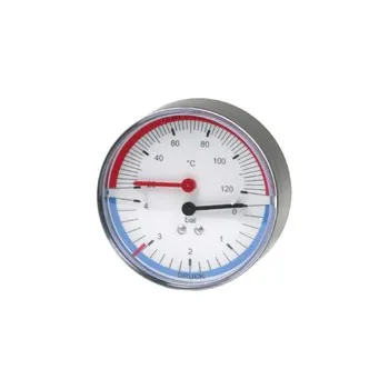 Termomanometr TM 80 0-120°C 0-6 bar 2.5% G1/2