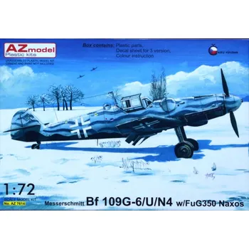 Plastikový model 1/72 Messerschmitt Bf 109G-6/U/N4 w/ FuG350 Naxos