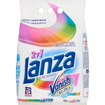 Prací prášek Lanza Vanish Color 2v1 Ultra 3,375 kg