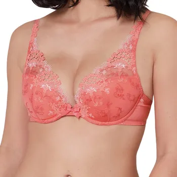 Podprsenka Simone Pérèle Wish Push up podprsenka lososová - Lososová / 80 D