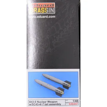 Volný čas BRASSIN 1/48 B43-0 Nuclear Weapon w/ SC43-4/-7