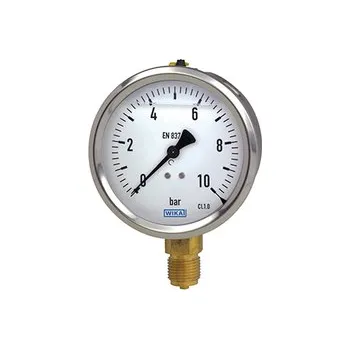 Manometr WIKA 312/AKC/G 0-0,6 bar 1% G1/2