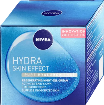 Pleťový krém Nivea Hydra Skin Effect regenerační noční gel-krém 50 ml