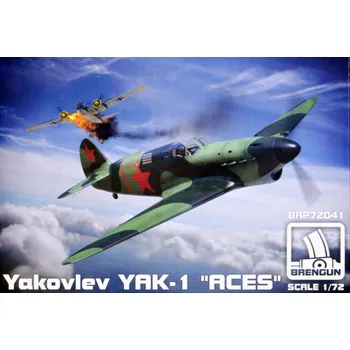 Plastikový model 1/72 Yakovlev Yak-1 Aces (plastic kit)
