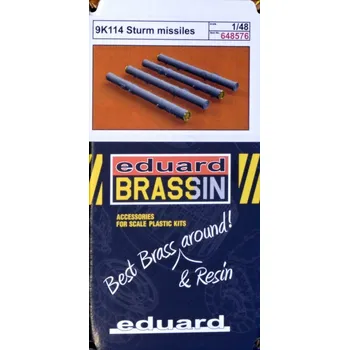 Plastikový model BRASSIN 1/48 9K114 Sturm missiles