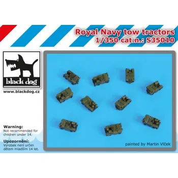 Plastikový model 1/350 Royal navy tow tractors