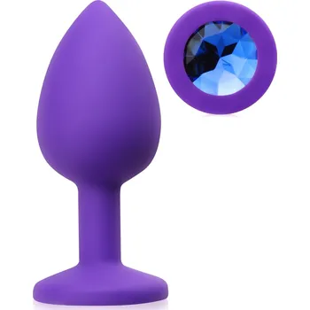 Anální kolík ANÁLNÍ KOLÍK S KŘIŠŤÁLEM, PLUG DO ANÁLU - 79644650