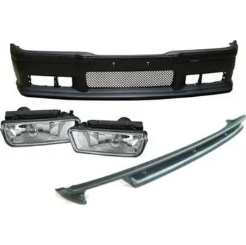 Nárazník JOM Přední nárazník BMW E36 +zadní difusor+ mlhovky, chromové