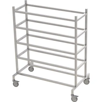 Dílenský regál Nerba s.r.o Nerezový regál na sýr RS100 - mobilní