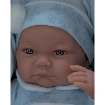 Panenka Nico Manta Azul na modré dečce