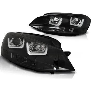 Autodíl Tuning Tec Přední světla VW GOLF 7 11.12- U-TYPE černé