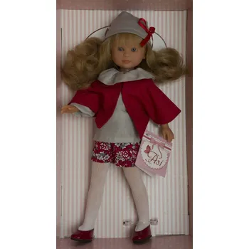 Panenka Realistická panenka CELIA - květované kraťasy - od firmy ASIVIL ze Španělska (Velikost 30 cm)