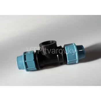 Vodovodní potrubí DONSEN PPS T-kus s vnitřním závitem Redukce: 32 x 1”