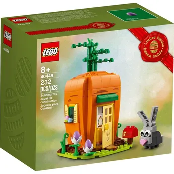 Stavebnice LEGO LEGO 40449 Velikonoční zajíček a mrkvičkový domeček