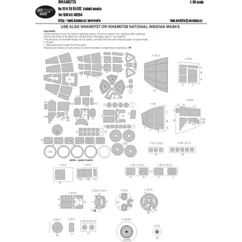 Plastikový model 1/48 Mask He 111 H-20 BASIC (ICM 48264)