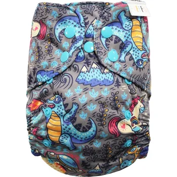 Plena Breberky BIO Bambusová kapsová plenka (M) - Fantazie PAT