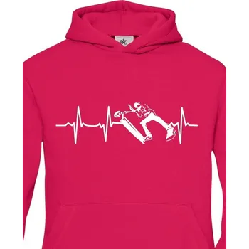 Chlapecká mikina Dětská mikina - Freestyle koloběžka, Barva Purpurová, Velikost 110-116, Canvas Dětská mikina Bezvatriko.cz 0717