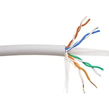 Síťový kabel ROLINE Kabel UTP kulatý, kat. 6a, Eca, 305m, LSOH, drát - 21.15.1687