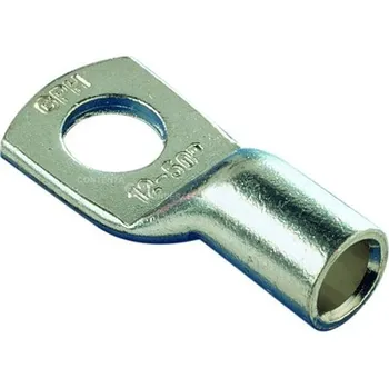 Kabelové oko Oko kabelové pro kabel 16mm2 pro šroub M6, 6,5mm (SC16-6) (Pocínované, měděné neizolované kabelové oko)