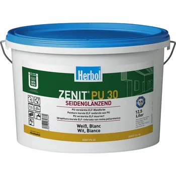 barva na zeď Herbol Zenit PU30 - pololesk Velikost balení: 5 l