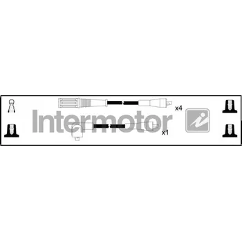 Zapalovací a žhavicí svíčka Zapalovací kabely BO 7264