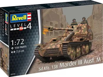 Plastikový model Revell Sd. Kfz. 138 Marder III Ausf. M 1:72