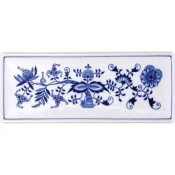Český porcelán, a.s., Dubí Miska na rybu 27,5 x 10,4 cm, cibulák, Český porcelán