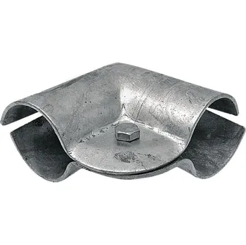 Stájová úhlová spona dvojdílná s 1 šroubem průměr 27 mm