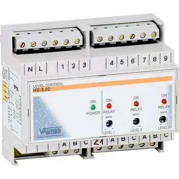 Vágner Pool El. hlídání hladiny v akumulační jímce + 7x sonda (na DIN lištu)