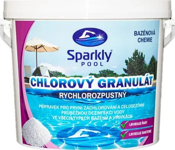 Bazénová chemie SparklyPOOL Chlorový granulát