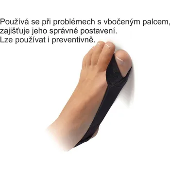 Vložka do bot SVORTO Bandáž Hallux Valgus denní 026 vel.uni, pravá - 36-42