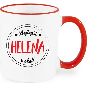 Hrnek - Nejlepší Helena v okolí Barva: Červená