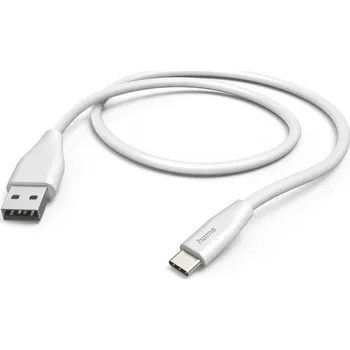 Datový kabel Hama kabel USB-C 2.0 typ A-C 1,5 m, bílý