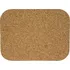 prostírání Korkové prostírání obdélník oblé rohy 35 x 25 cm 4 ks přírodní